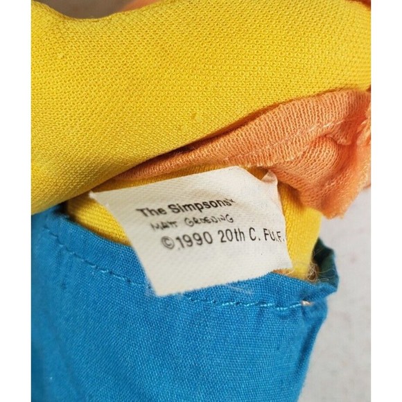 VTG. 1990 THE SIMPSON FAMILY DOLLS COMPLETE ~ MATT GROENING & 20th CENTURY FOX - Picture 12 of 16